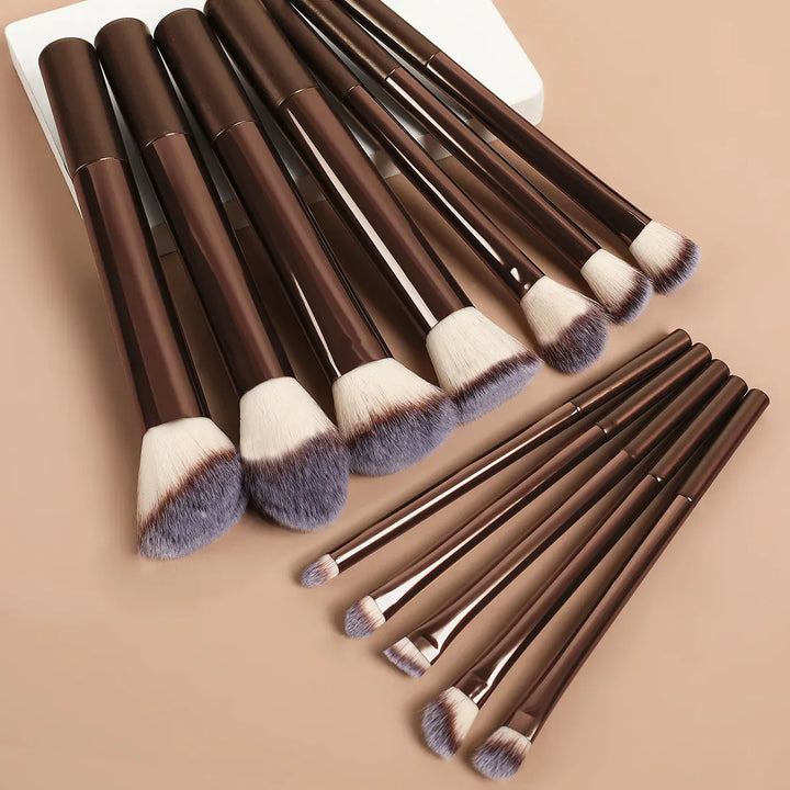 KissIcon 12Piece Makeup Brush Set - For Face