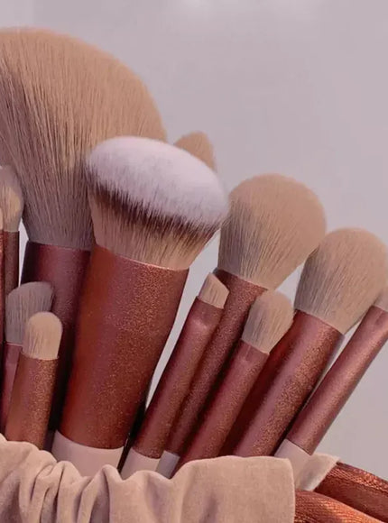 KissICON KissIcon 13 Piece Makeup Brushes Set - Soft
