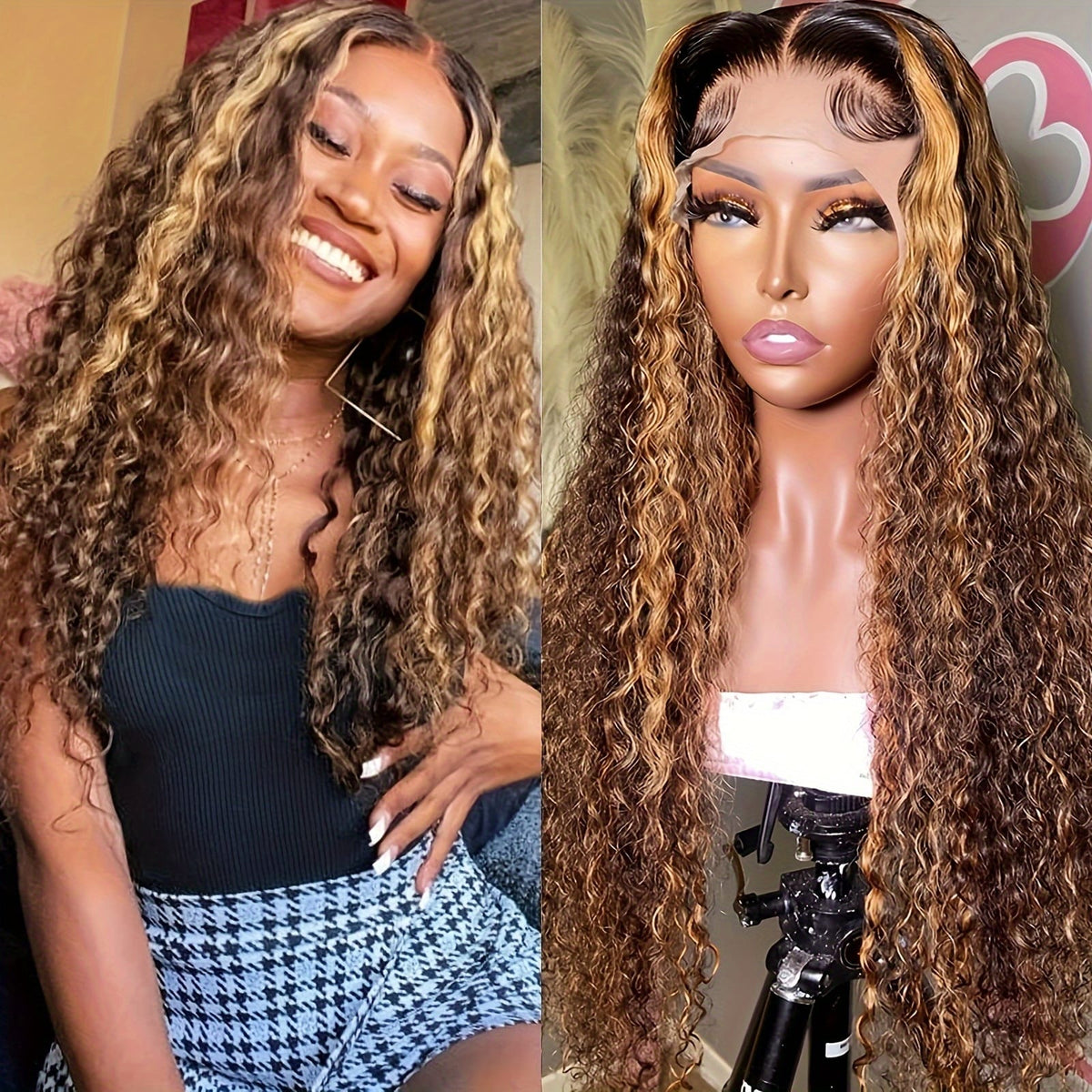 KissICON Kissicon 13x4 Lace Front Wig Water