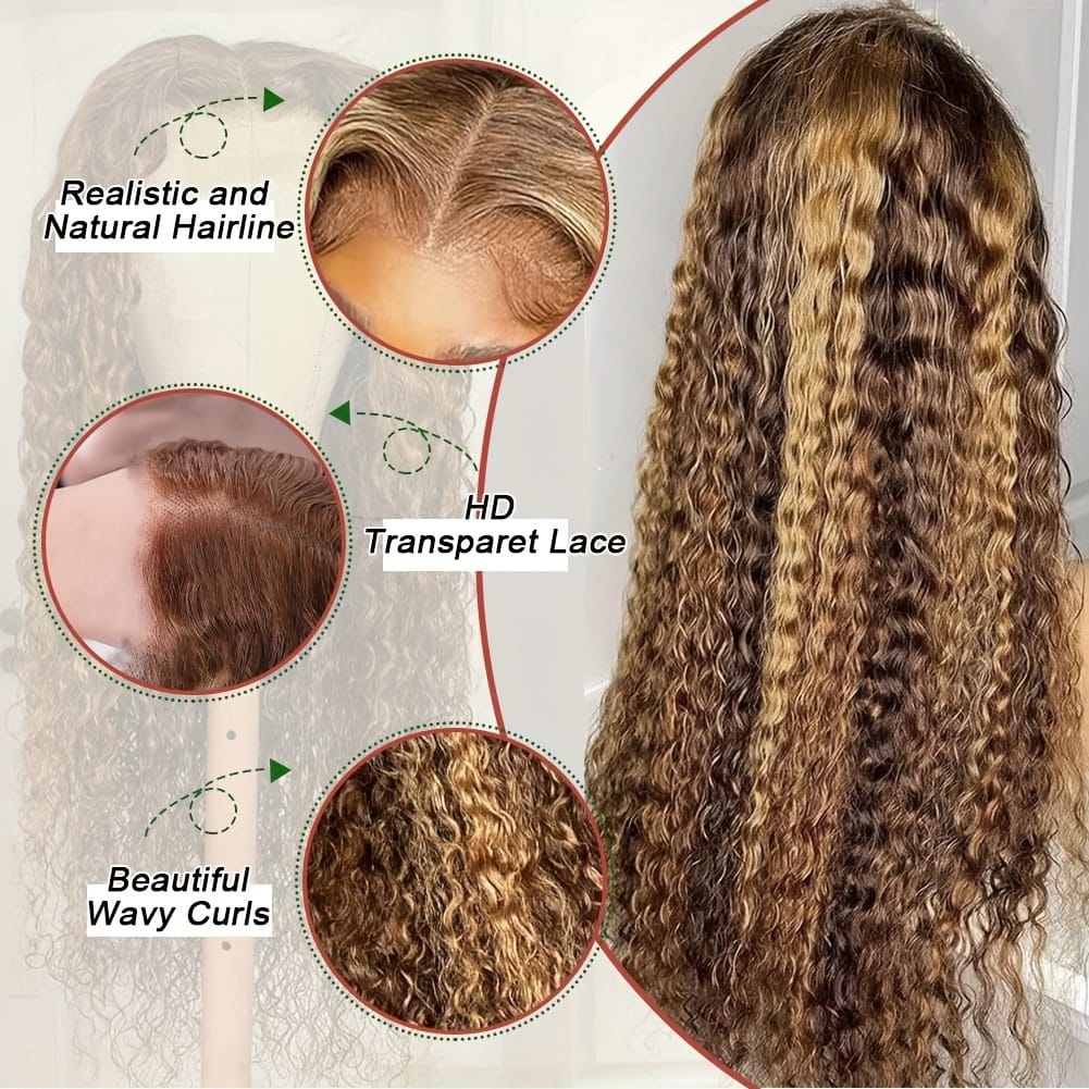 KissICON Kissicon 13x4 Lace Front Wig Water