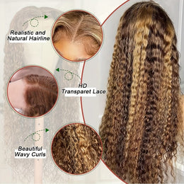 KissICON Kissicon 13x4 Lace Front Wig Water