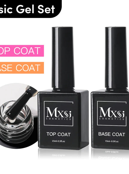 KissICON KissIcon 15ml No Wipe Top Coat Gel Polish