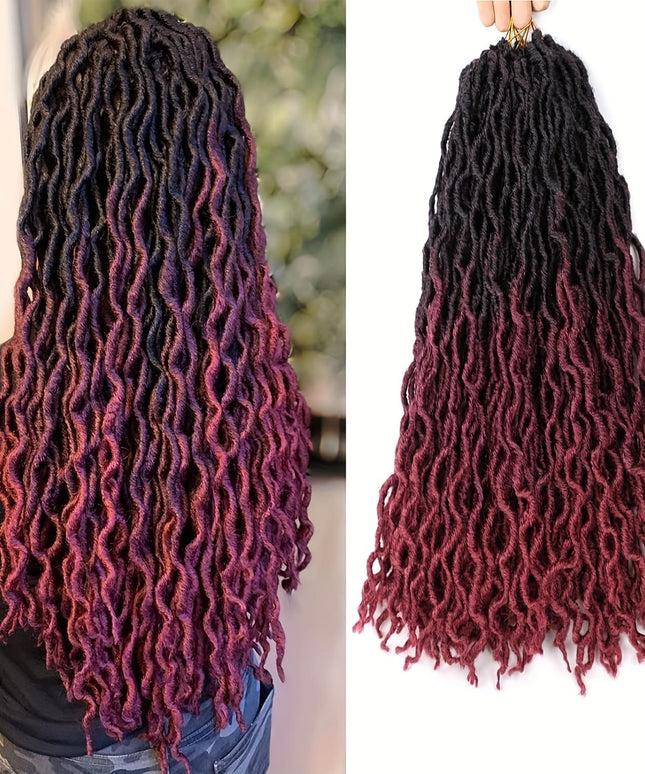 KissICON KissIcon 18 Inch Brown Goddess Faux Locs -