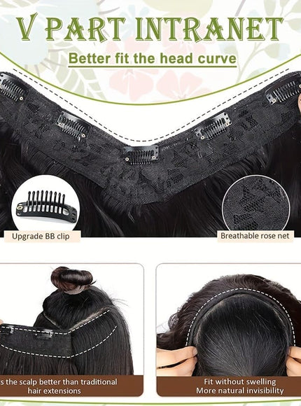 KissICON KissIcon 18 Inch Clip In Hair Extensions -