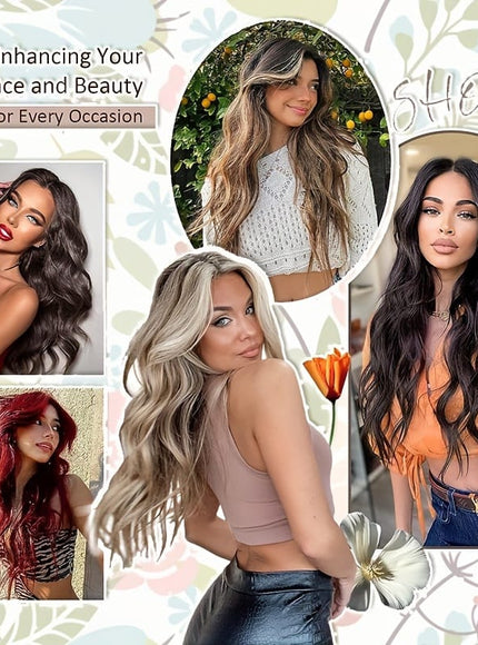 KissICON KissIcon 18 Inch Clip In Hair Extensions -