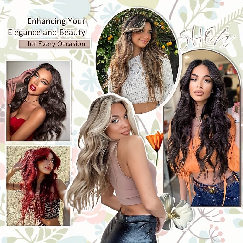 KissICON KissIcon 18 Inch Clip In Hair Extensions -