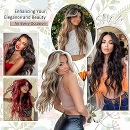 KissICON KissIcon 18 Inch Clip In Hair Extensions -
