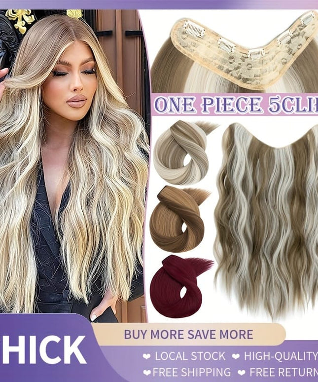 KissICON KissIcon 18 Inch Clip In Hair Extensions -