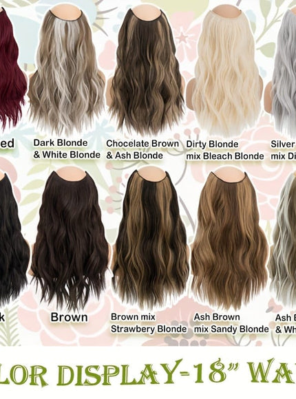 KissICON KissIcon 18 Inch Clip In Hair Extensions -