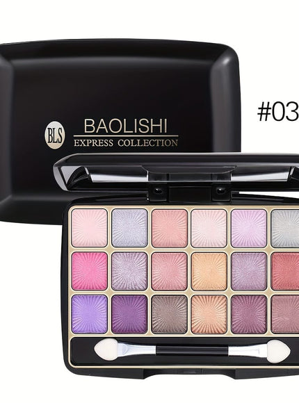KissICON KissIcon 18 Shades Matte Eyeshadow Palette - Lasting
