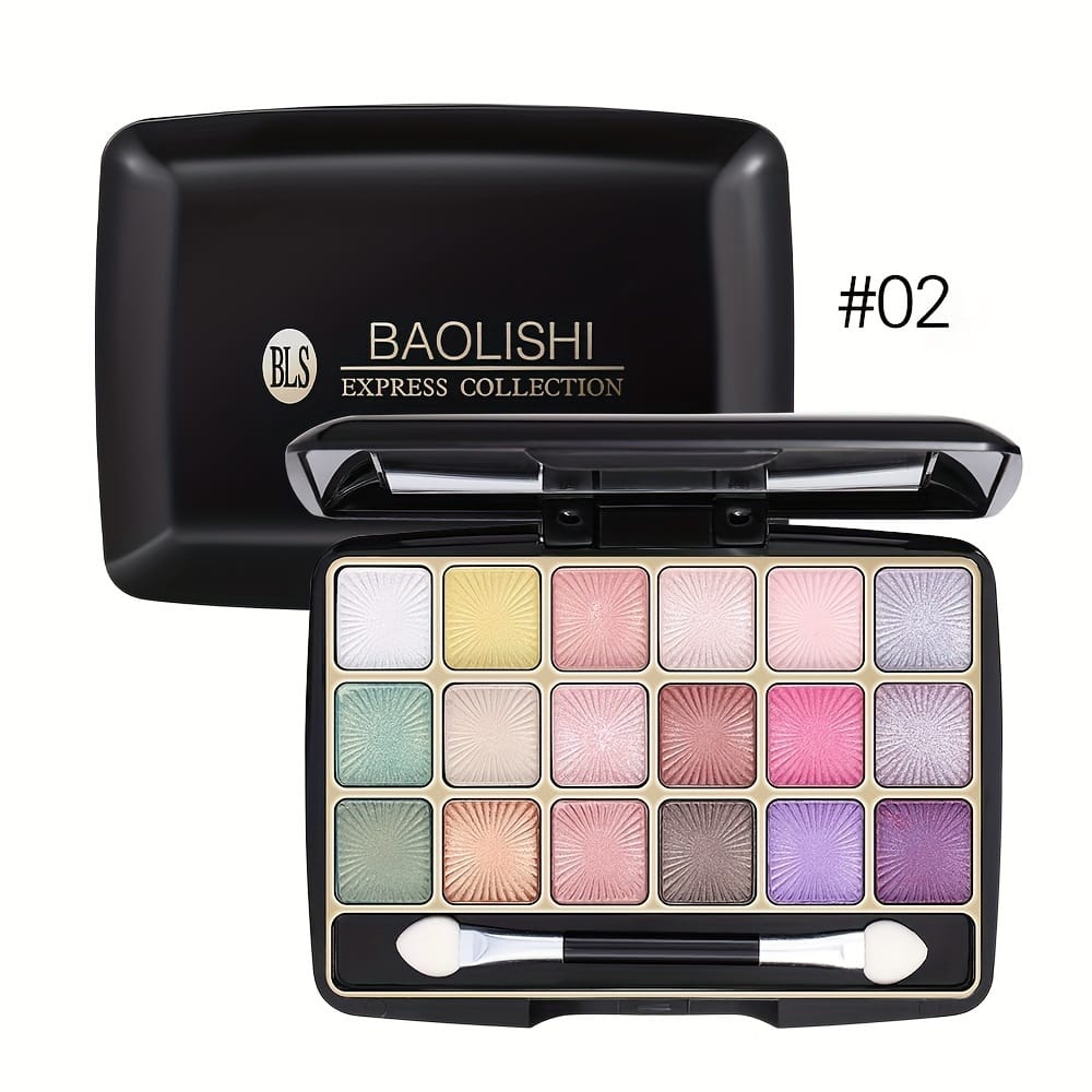 KissICON KissIcon 18 Shades Matte Eyeshadow Palette - Lasting