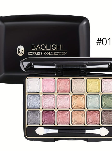 KissICON KissIcon 18 Shades Matte Eyeshadow Palette - Lasting