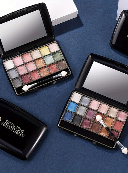 KissICON KissIcon 18 Shades Matte Eyeshadow Palette - Lasting