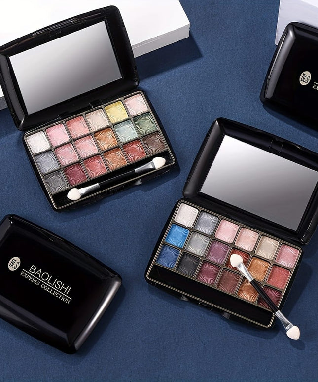 KissICON KissIcon 18 Shades Matte Eyeshadow Palette - Lasting
