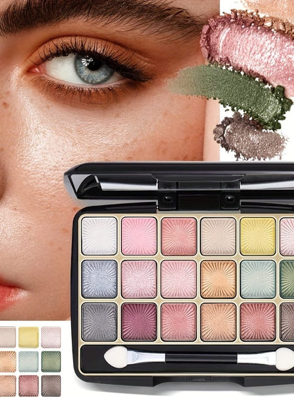 KissICON KissIcon 18 Shades Matte Eyeshadow Palette - Lasting