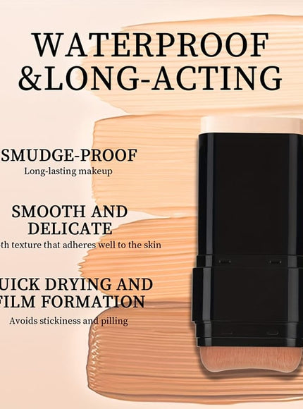 jkthpu-45 KissIcon 2 In 1 Concealer Foundation Stick Full