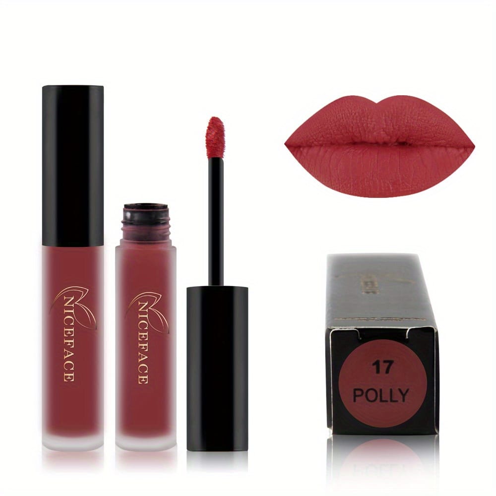 KissICON KissIcon 20 Colors Matte Lip Glaze - Smudge