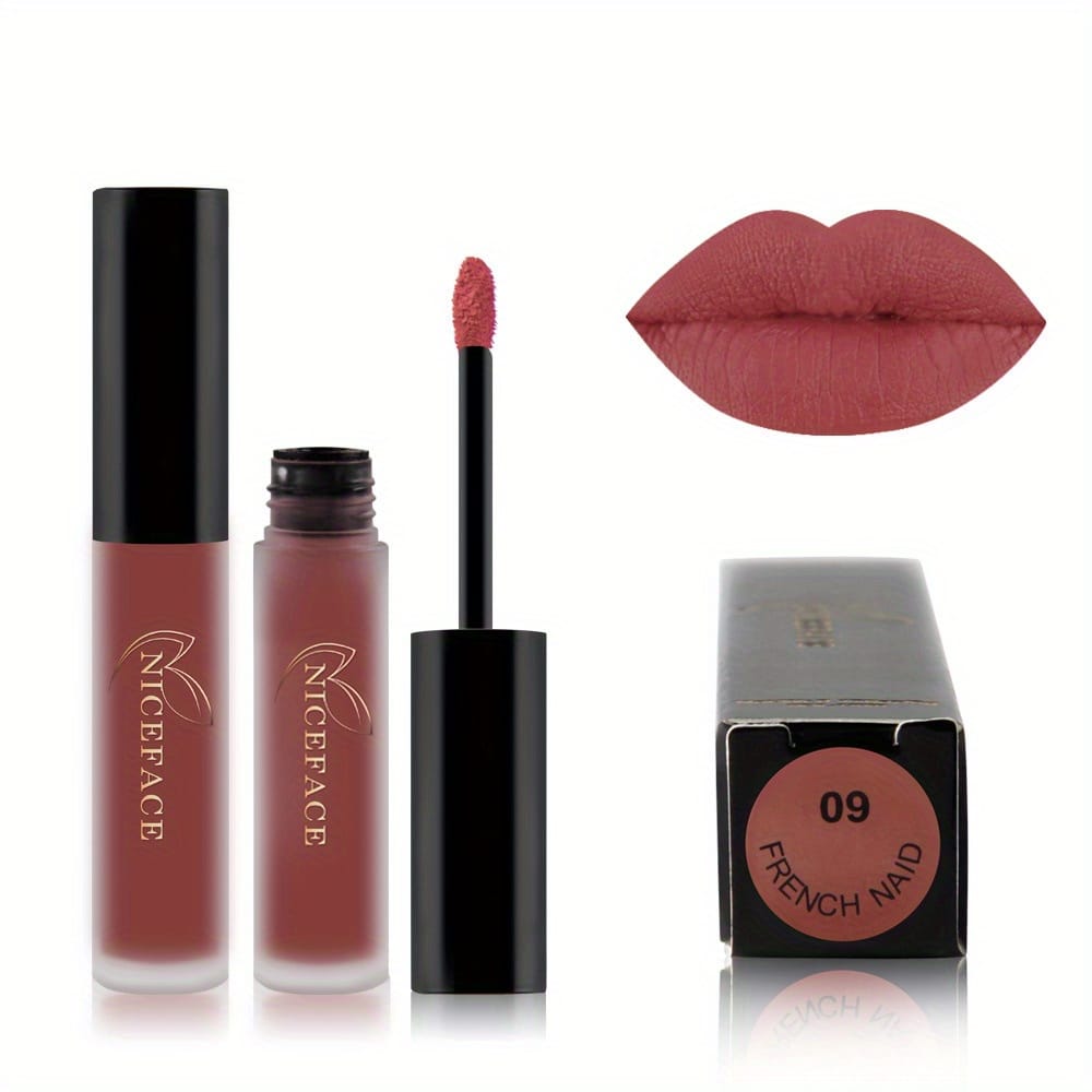 KissICON KissIcon 20 Colors Matte Lip Glaze - Smudge