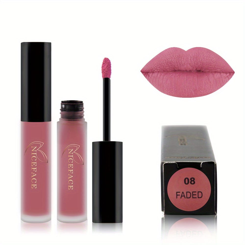 KissICON KissIcon 20 Colors Matte Lip Glaze - Smudge