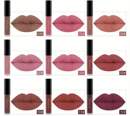 KissICON KissIcon 20 Colors Matte Lip Glaze - Smudge