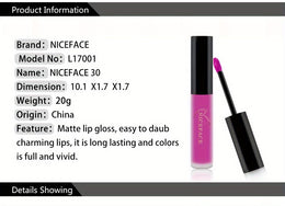 KissICON KissIcon 20 Colors Matte Lip Glaze - Smudge