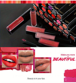 KissICON KissIcon 20 Colors Matte Lip Glaze - Smudge