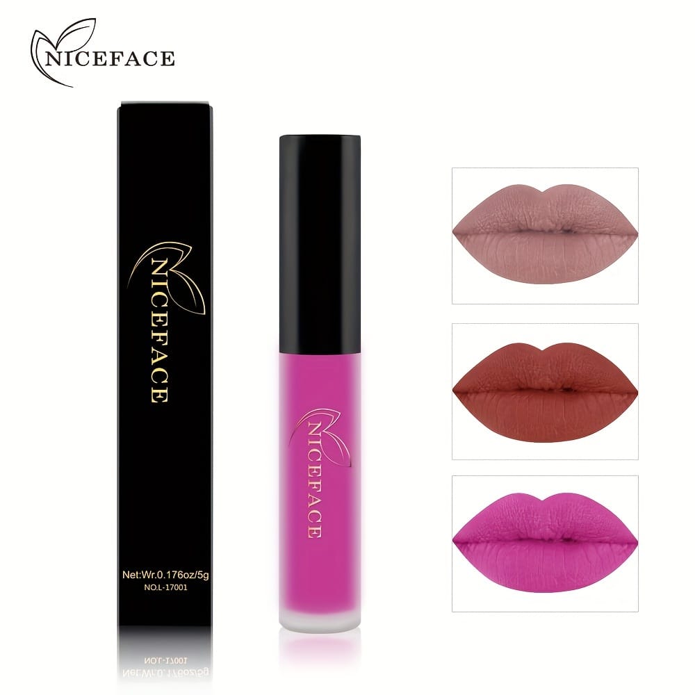 KissICON KissIcon 20 Colors Matte Lip Glaze - Smudge