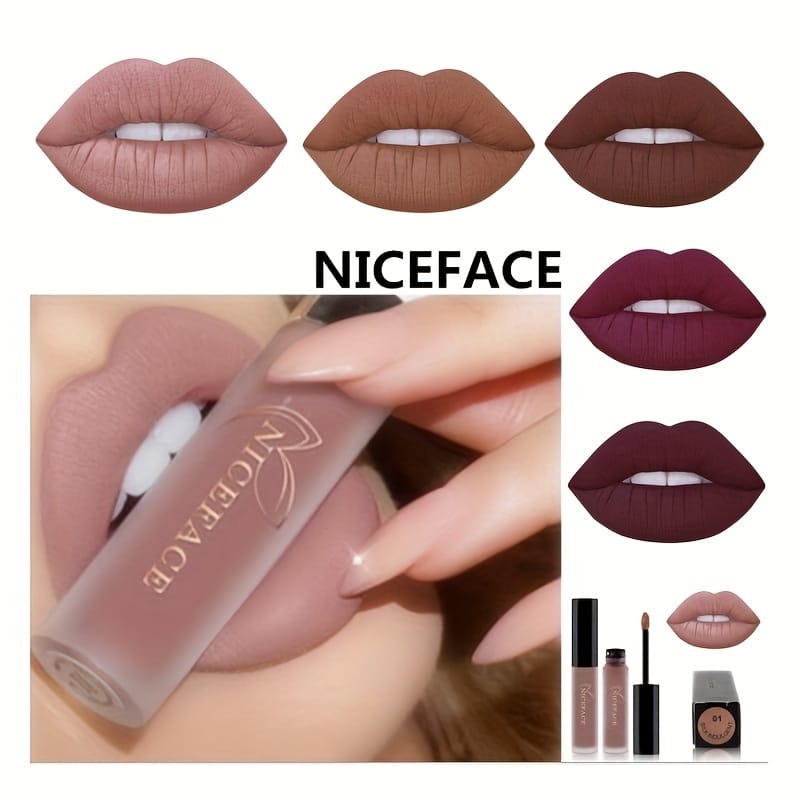 KissICON KissIcon 20 Colors Matte Lip Glaze - Smudge
