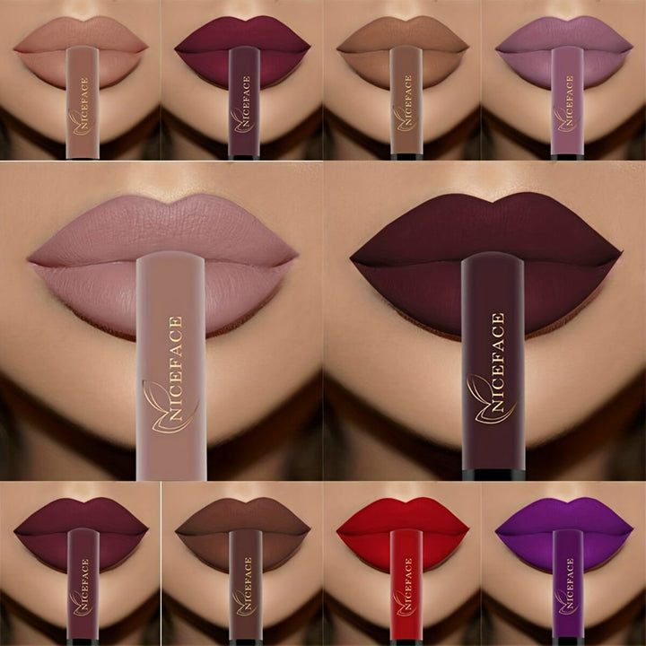 KissIcon 20 Colors Matte Lip Glaze - Smudge