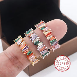 KissICON KissIcon 2024 Ring Golden Silver Zircon Bridal Gift - Shine