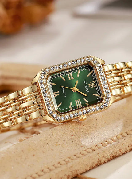 KissICON KissIcon 2025 Brand Watch Women Diamond Quartz -