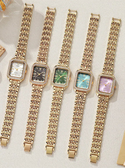 KissICON KissIcon 2025 Brand Watch Women Diamond Quartz -