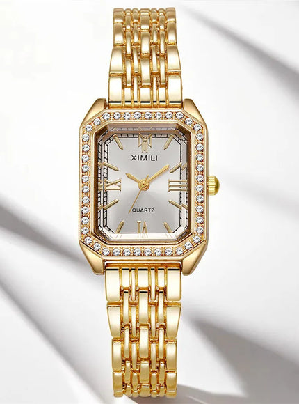 KissICON KissIcon 2025 Brand Watch Women Diamond Quartz -