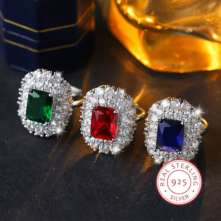 KissIcon 2025 Fashion Adjustable Zircon Ring - Open Band