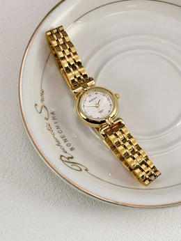 KissICON KissIcon 2025 Women Watch Gold Steel Strap -