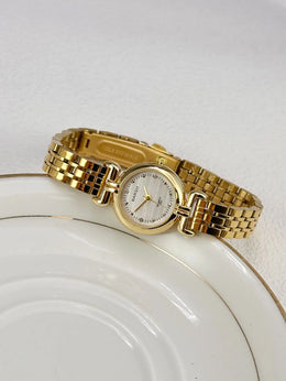 KissICON KissIcon 2025 Women Watch Gold Steel Strap -