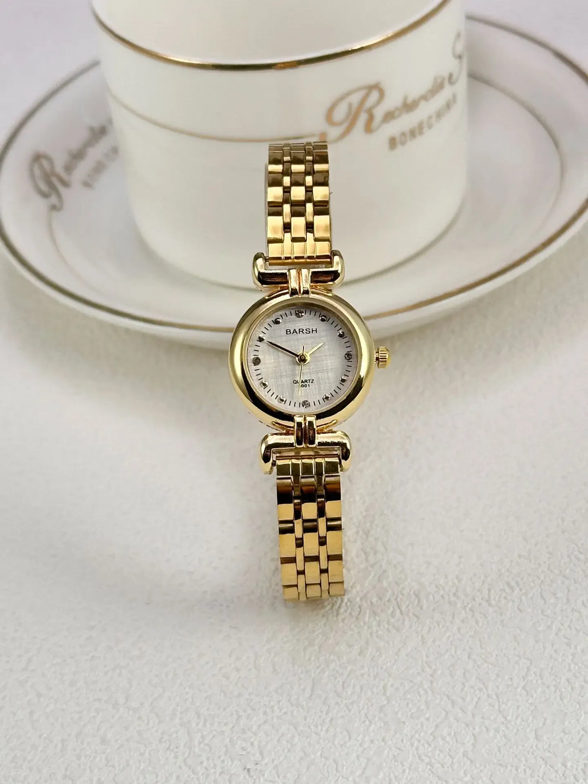 KissICON KissIcon 2025 Women Watch Gold Steel Strap -