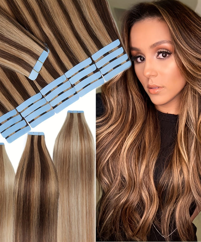 KissICON KissIcon 20Pcs Remy Hair Extensions - Seamless Skin
