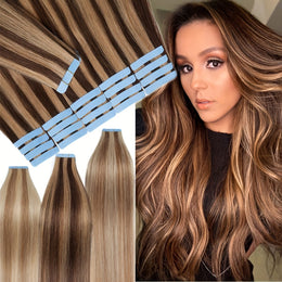 KissICON KissIcon 20Pcs Remy Hair Extensions - Seamless Skin