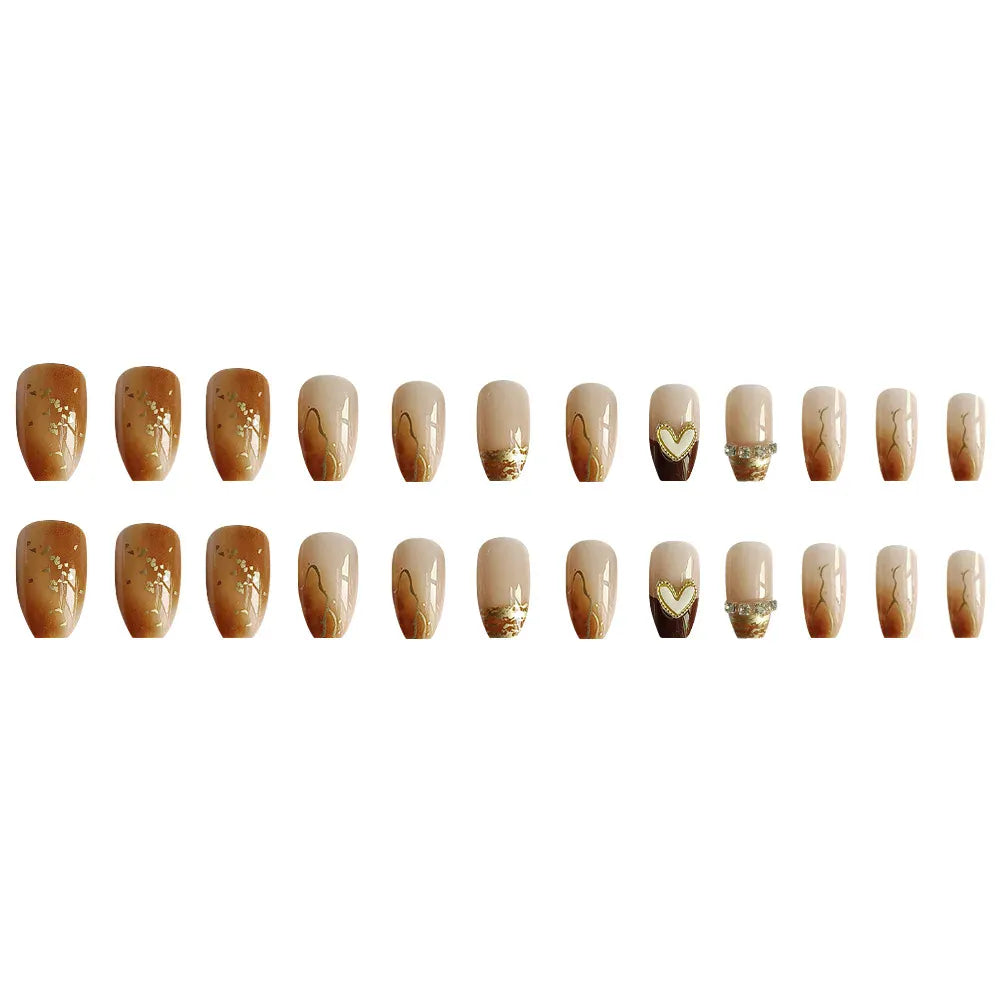 KissICON KissIcon 24 Pc Short Coffin Nails Pink Press