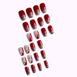 KissICON KissIcon 24 Pc Short Coffin Nails Pink Press