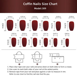 KissICON KissIcon 24 Pc Short Coffin Nails Pink Press