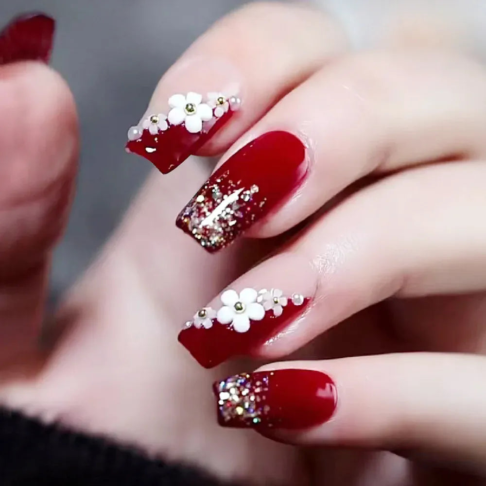 KissICON KissIcon 24 Pc Short Coffin Nails Pink Press