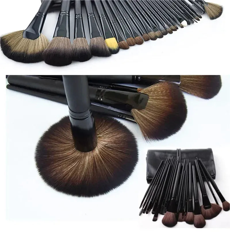 KissICON KissIcon 24 Pcs Makeup Brush Set - Pro