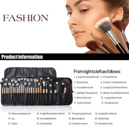 KissICON KissIcon 24 Pcs Makeup Brush Set - Pro