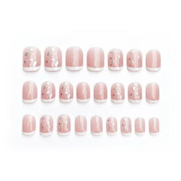 KissICON KissIcon 24Pcs French Nail Tips Press On Longlasting