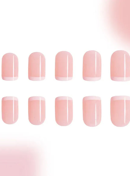 KissICON KissIcon 24Pcs French Tip Nails - Solid Color