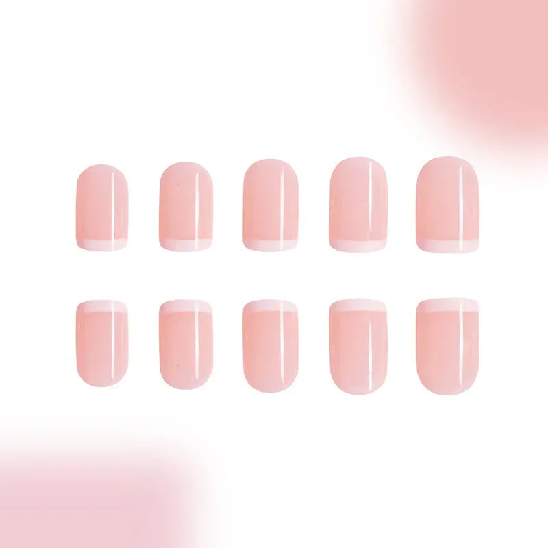 KissICON KissIcon 24Pcs French Tip Nails - Solid Color