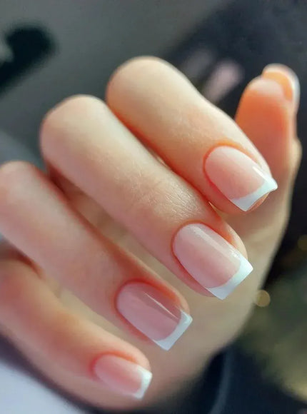 KissICON KissIcon 24Pcs French Tip Nails - Solid Color