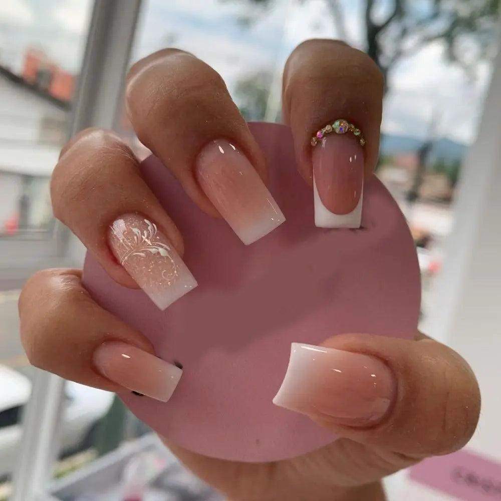 KissICON KissIcon 24Pcs Square False Nails Full Cover -